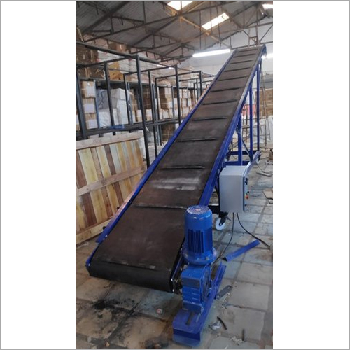 Ms And Rubber Automatic Truck Loading Conveyor