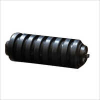 Black Impact Idler Roller Rubber Rings
