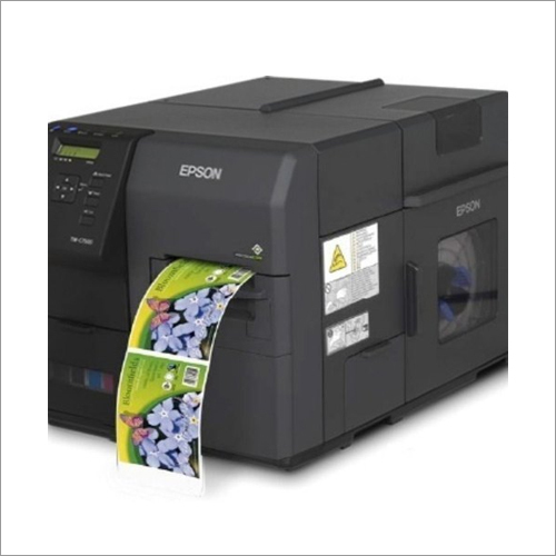 Cmyk Epson C7510G Color Works Inkjet Barcode Printer