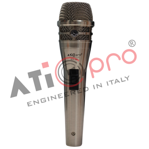 Ati Pro Ati-m8 Professional Dynamic Condensor Wired Microphone Key Type: Designed For Vocal And Instrumental Applications.