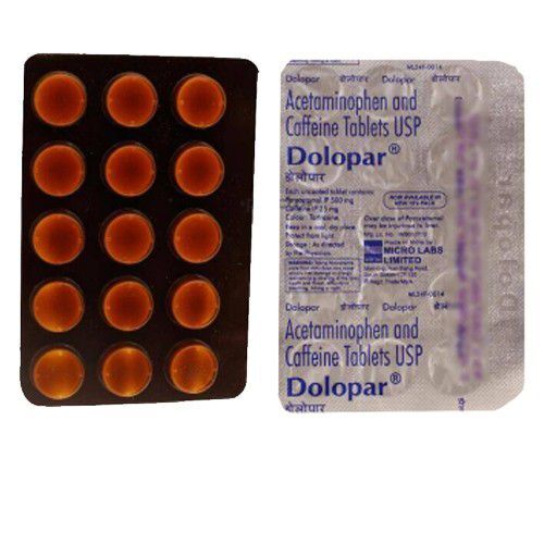 Paracetamol And Caffeine Tablets