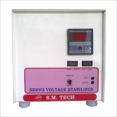 Three Phase Servo Voltage Stabilizer Ambient Temperature: 0-50 Celsius (Oc)