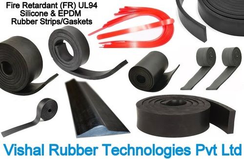 Fire Retardant FR UL94 V0 Silicone or EPDM Rubber Strips and Gaskets