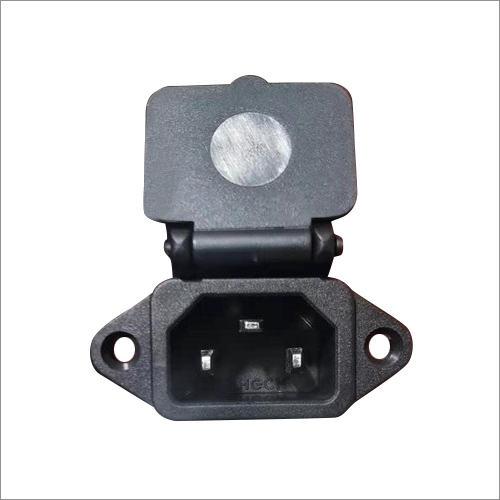 Black Connector With Flap