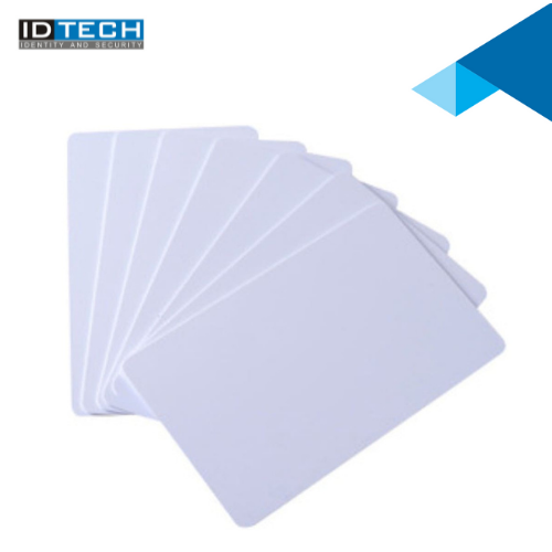White Blank Plastic Cards