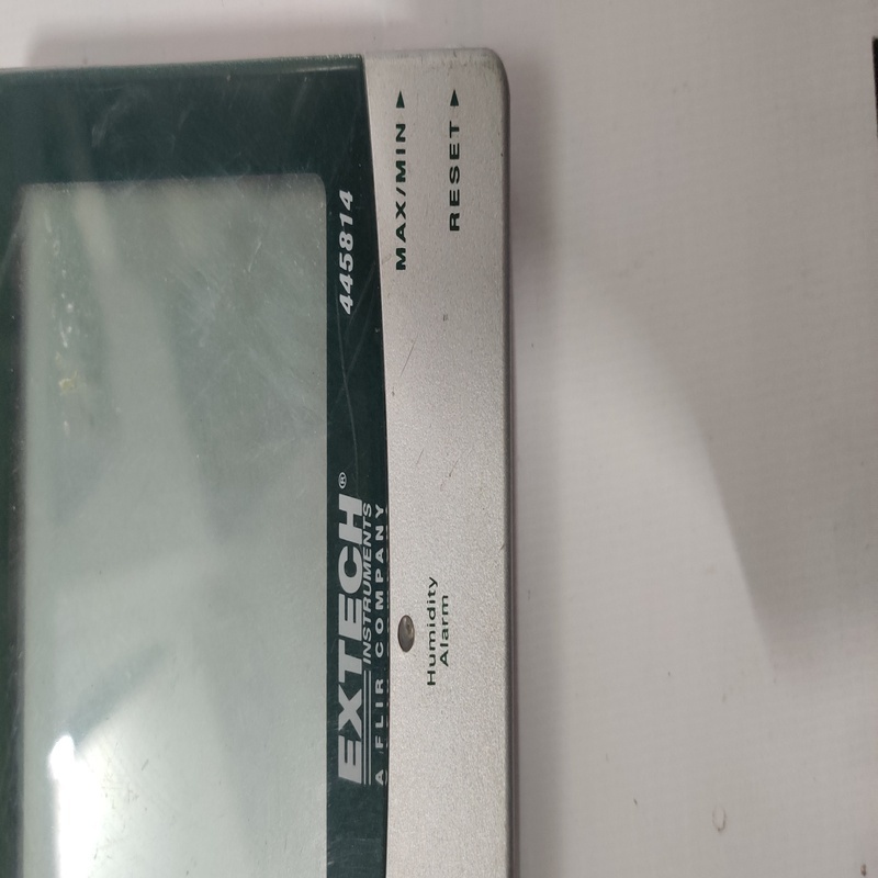 EXTECH 445814 BIG DIGITAL THERMOHGROMETER WIRH DEW POINT AND ALARM REMOTE