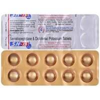 Serratiopeptidase And Diclofenac Potassium Tablets