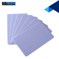 white blank plastic card provider