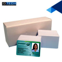 white blank plastic card provider