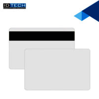 white blank plastic card provider