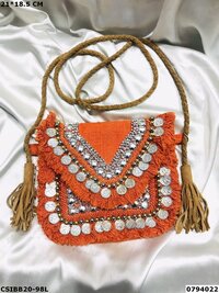Handmade Stylish Banjara Boho Coin Bag