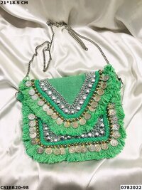 Handmade Stylish Banjara Boho Coin Bag