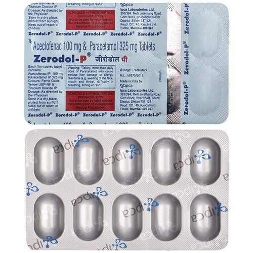 Aceclofenac And Paracetamol Tablets