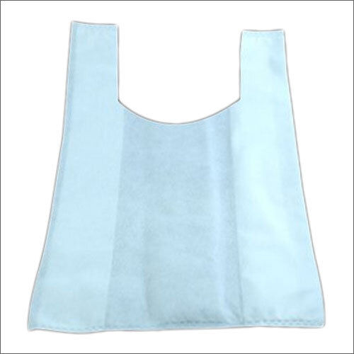 White Non Woven U Cut Bag Use: Shopping