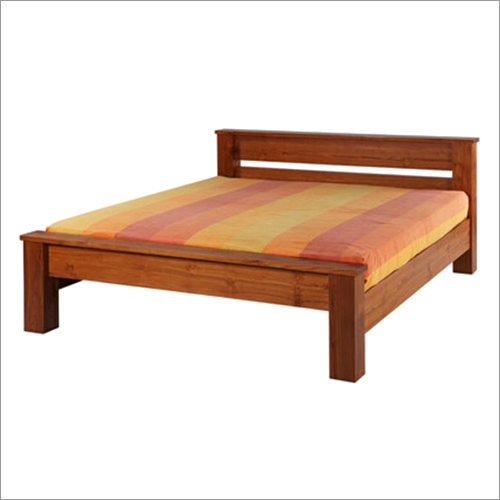 Plain Wooden Bed