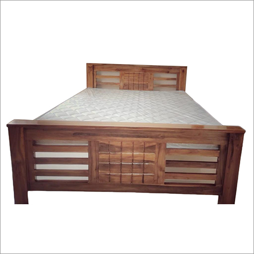 Handmade Wooden Single Bed