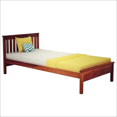 Wooden Flat Single Bed