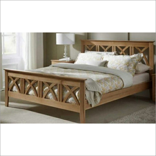 Handmade Modern Wooden Single Bed