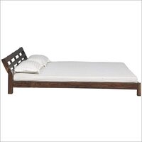 Plain Wooden Bed