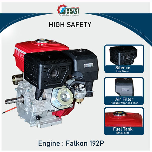 Petrol Engine 15 HP Multipurpose Model Falkon GE-170P Recoil Start