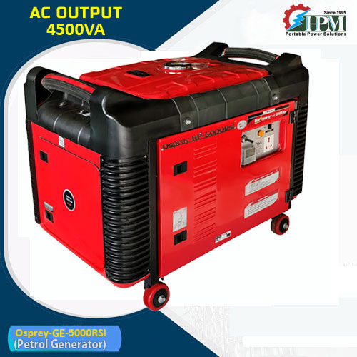 Petrol Generator 5 KVA Model Osprey GE-5000RSi Recoil and Self Start