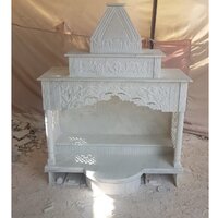 Indian White Marble Temple for Home