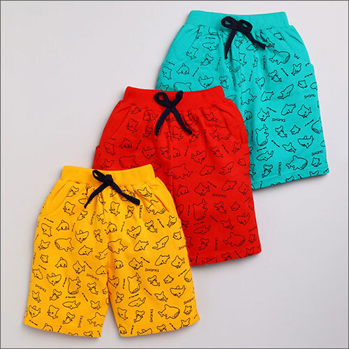 Kids Printed Half Pant