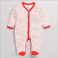 Kids White Red FO Romper