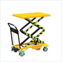 Strong Semi Electric Lift Table Truck