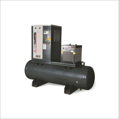 Black Seg-Series 5-15 Hp Screw Compressor