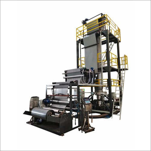 Semi-Automatic Fi-65 Jumbo Film Extruders Plant For Liners And Garbage Bag