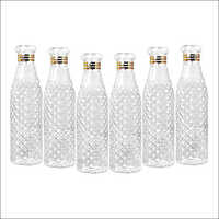 Diamond Design Plastic Cut Water Bottles