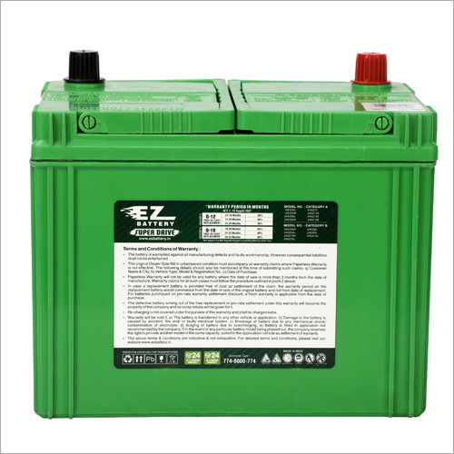 Super Sport Drive Low Maintenance Car Batteries