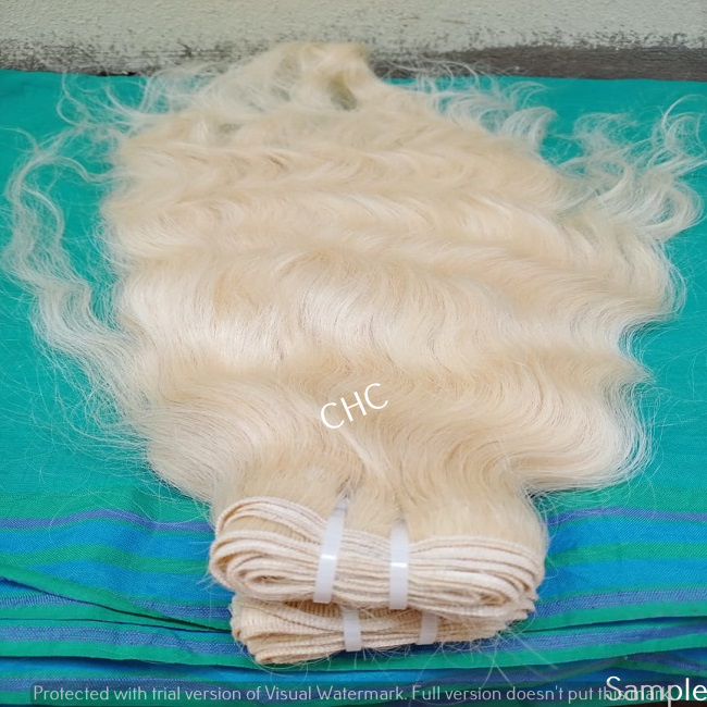 FACTORY PRICES INDIAN NATURAL BLONDE HAIR EXTENSIONS