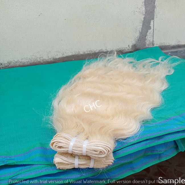 FACTORY PRICES INDIAN NATURAL BLONDE HAIR EXTENSIONS
