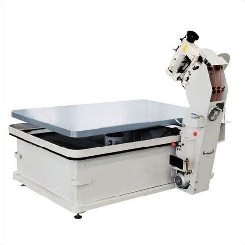 White Mattress Tape Edge Machine