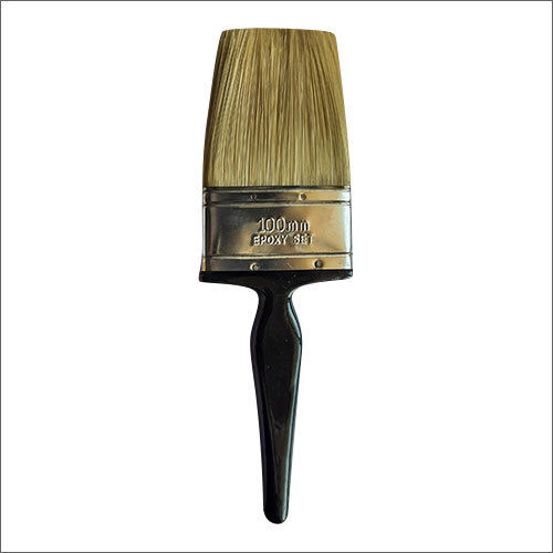 100mm Taper Single White Hair Paint Brush