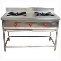 2 Burner Commercial Gas Stove