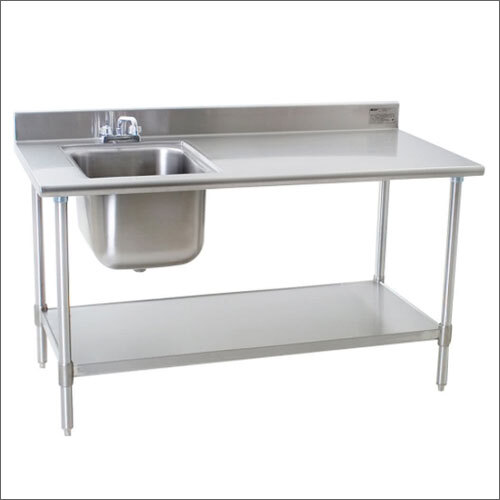 Table With Sink Application: Commercial