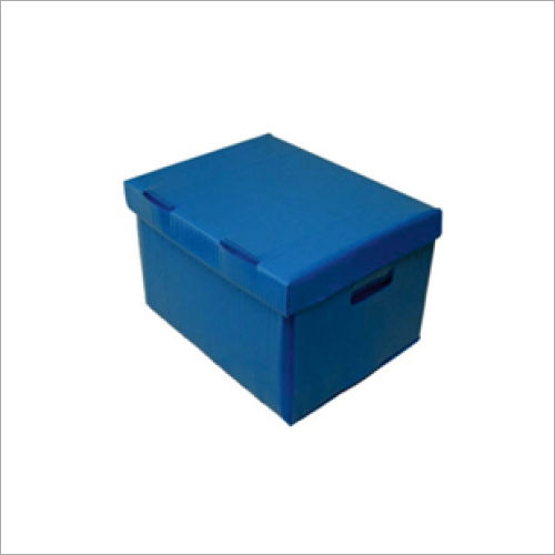 Durable Blue Polypropylene Boxes