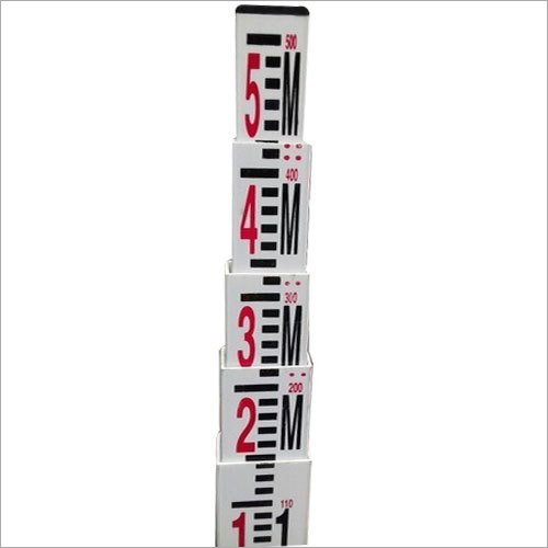 Aluminium Leveling Staff - Usage: Land Survey