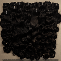 Natural Indian Hair Unprocessed Virgin Indian Human Hair From Indian Factory