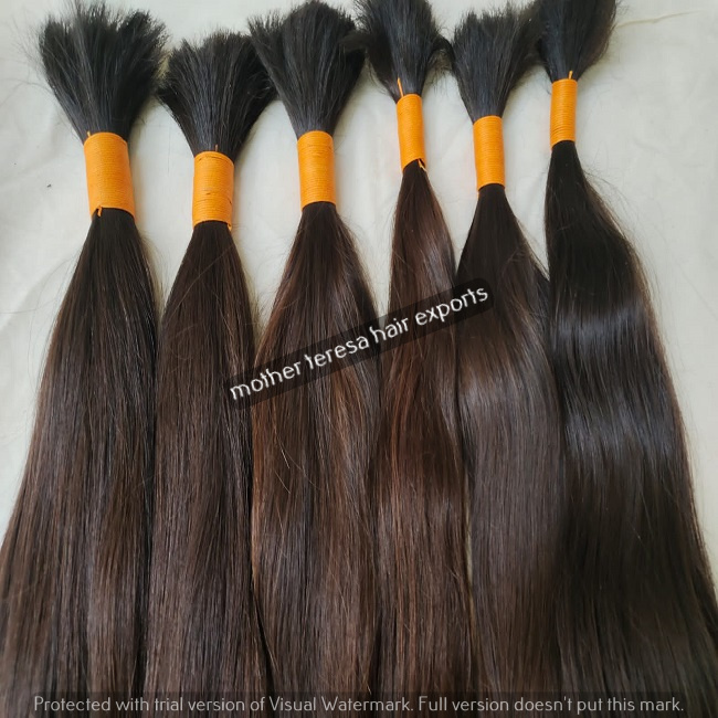 Vendor Virgin Single Drawn Human Hair Wholesale Price 100% Temple Human Hair Extensions