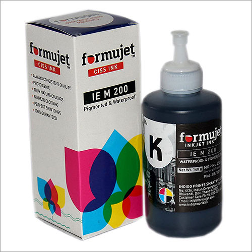 Black Formujet Ie M 200 Ink Compatible For Epson Printer