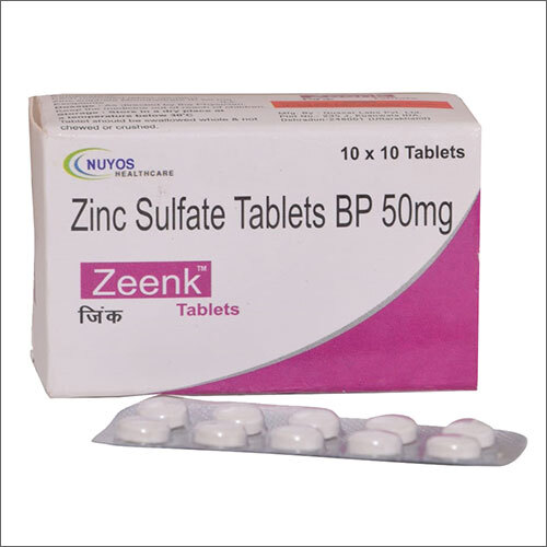 Zinc Sulphate Tablets BP 50mg