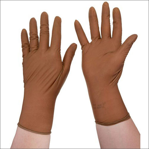 Brown Ortho Surgical Gloves Grade: Industrial