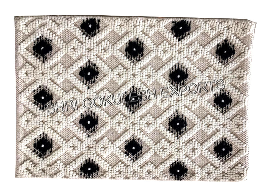 Hot Selling Rectangular Shape Indian Cotton Shaggy Carpets