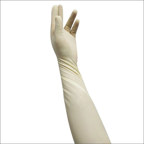 White Latex Gynaecological Sterile Gloves