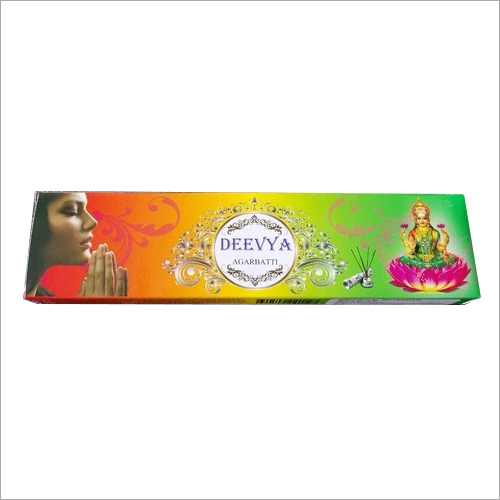 Printed Incense Stick Box