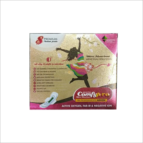 Comfypro Duplex Sanitary Napkin Packaging Box